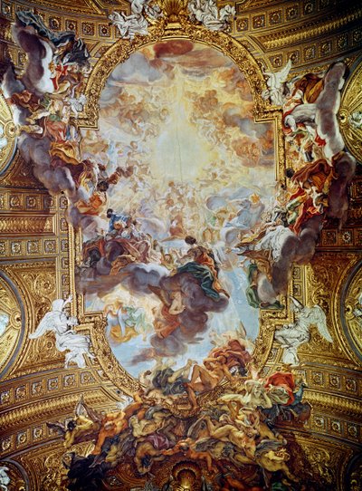 Triunfo en el Nombre de Jesús de Giovanni Battista Gaulli
